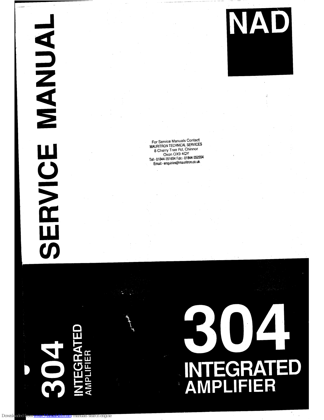 NAD 304 Service Manual