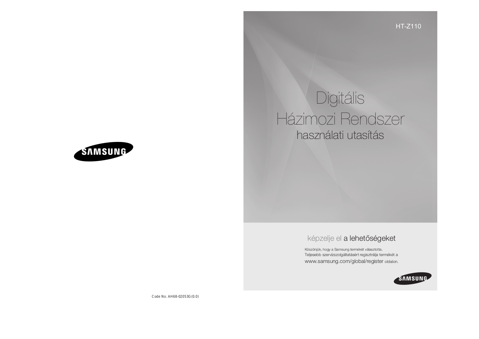 Samsung HT-Z110 User Manual