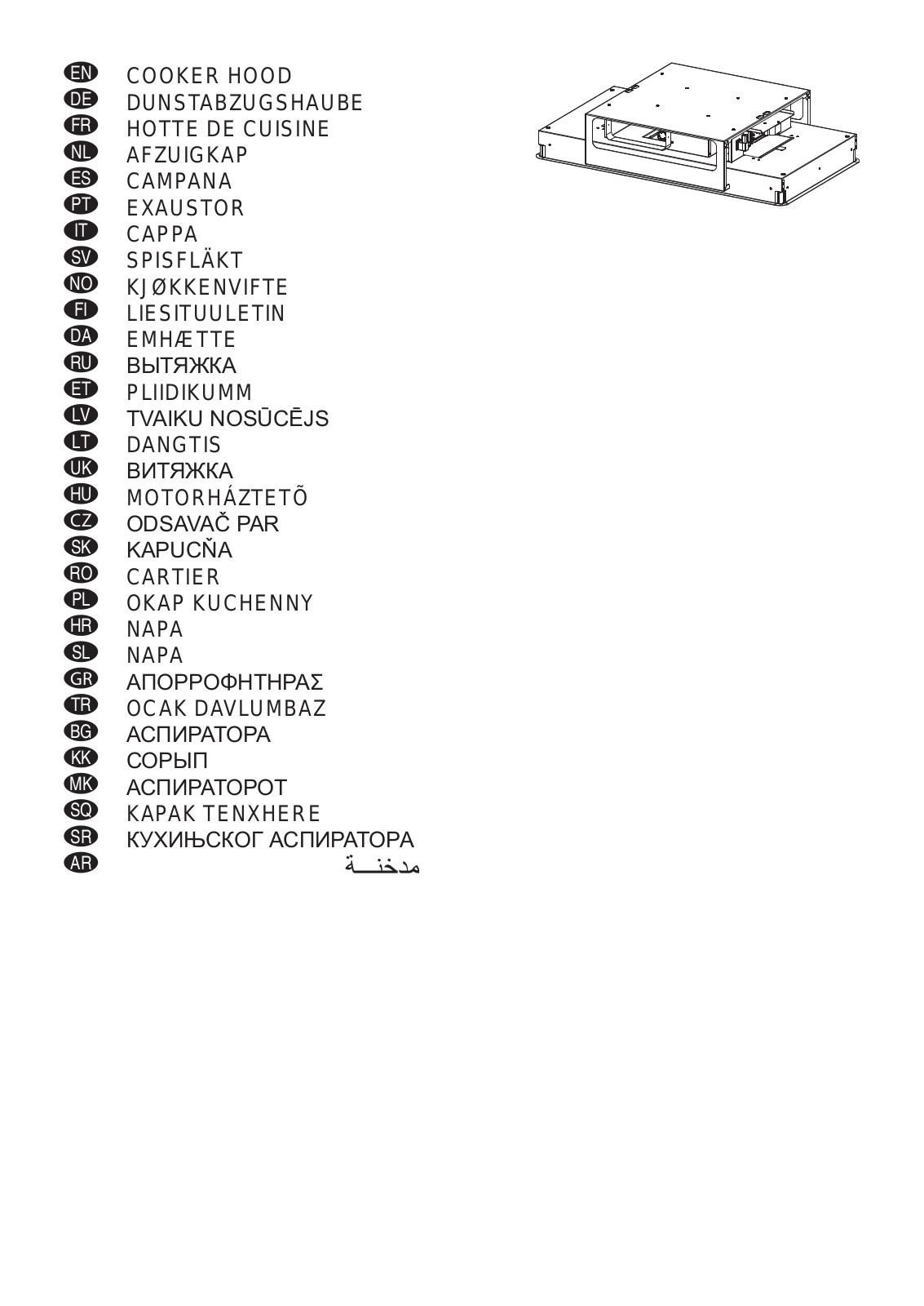 Faber HIGH-LIGHT RAD BRS WH MATT A91, HIGH-LIGHT RAD BRS X A91 User Manual