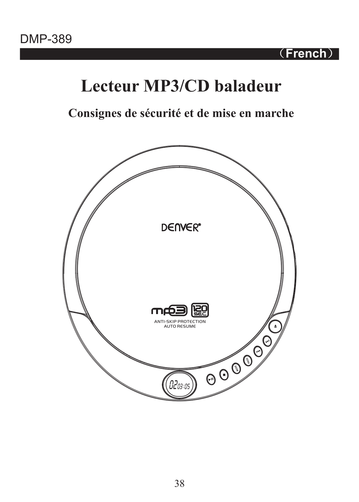 Denver DMP-389 User Guide