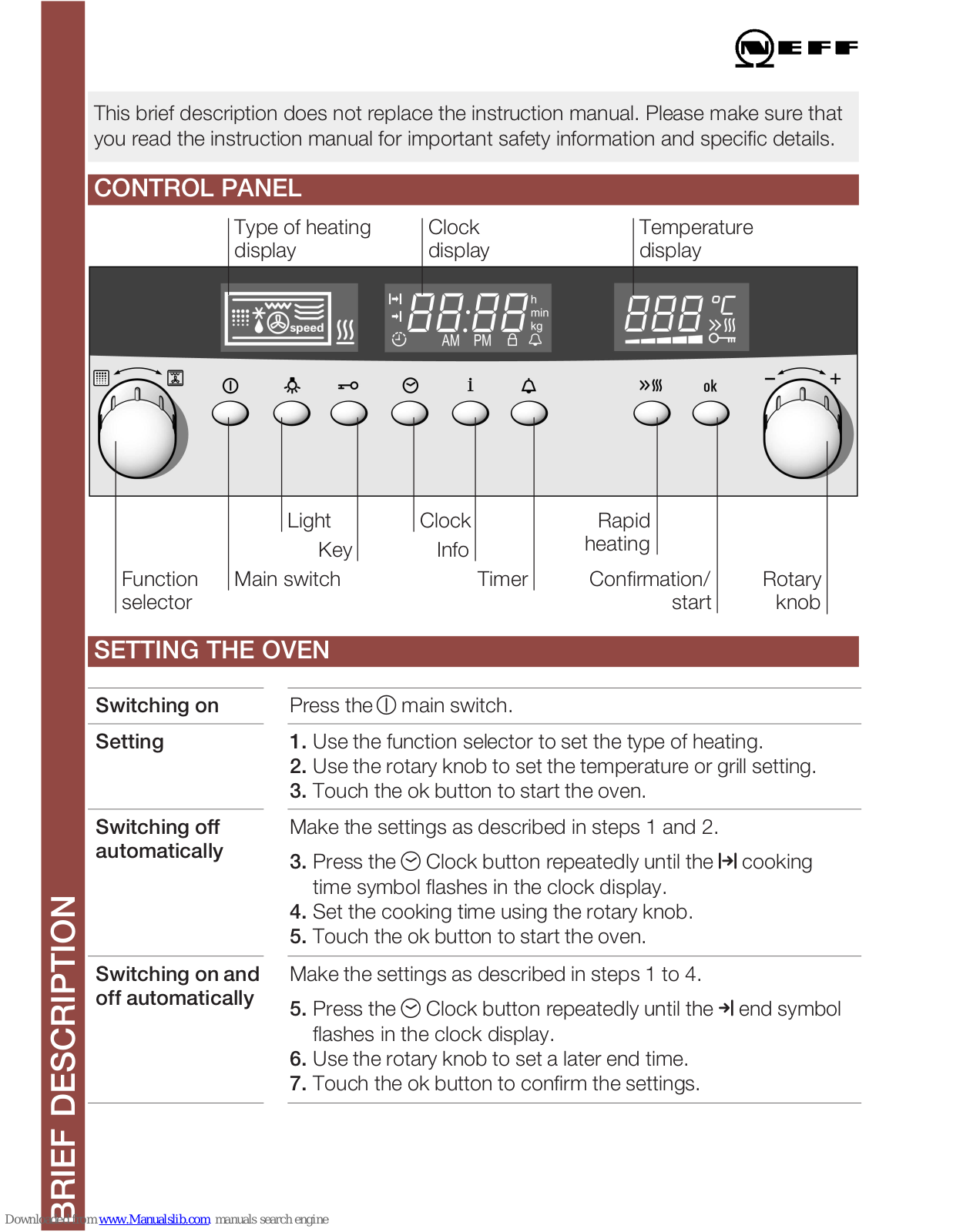 NEFF B4780N0 2 User Manual