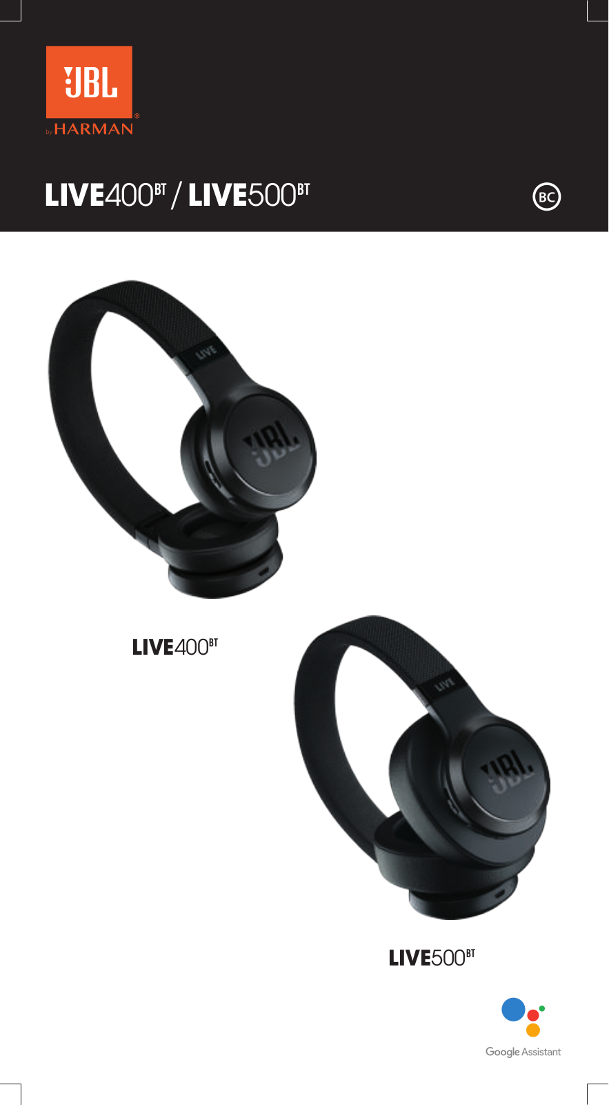 JBL Live 500BT User Manual