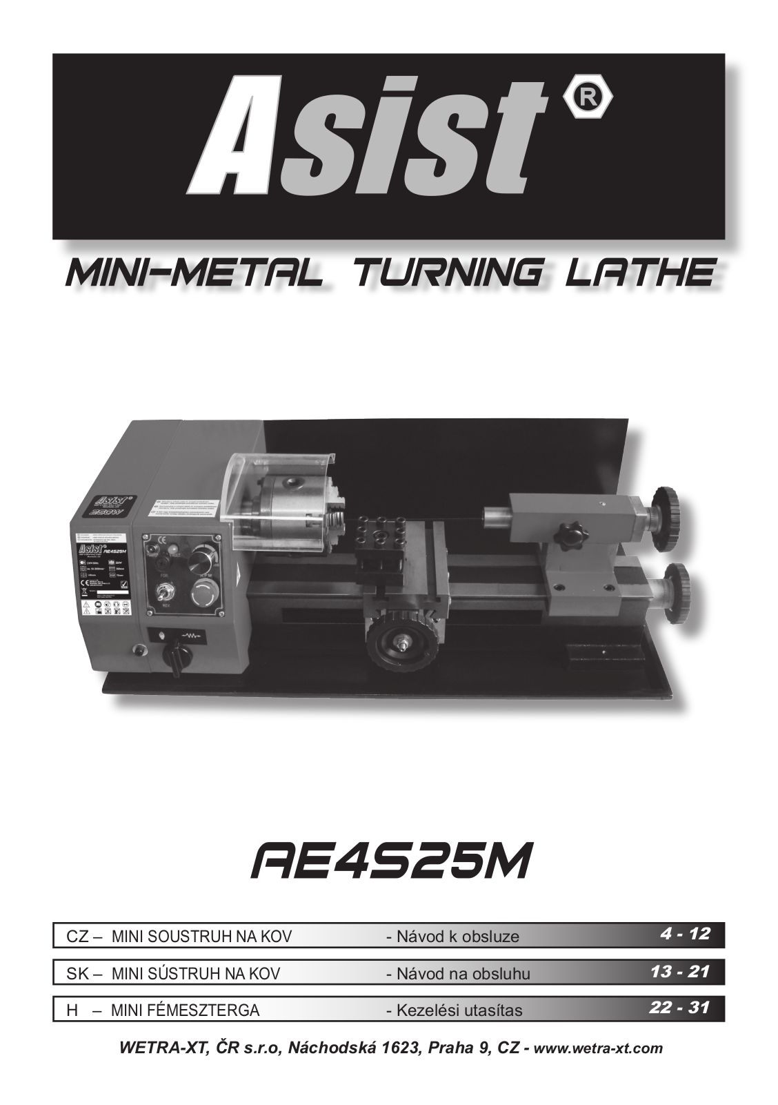 Asist AE4S25M User Manual