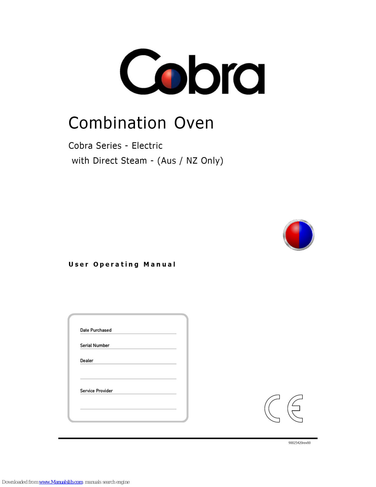 Moffat Cobra User Manual