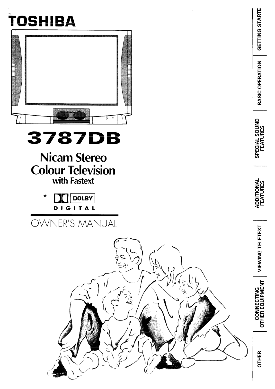 Toshiba 3787DB User Manual