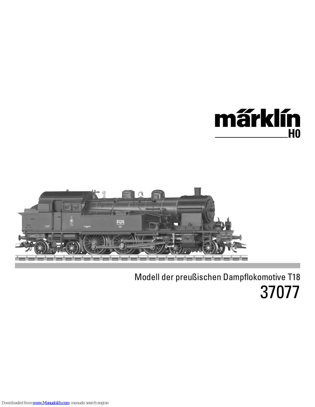 marklin 37077 User Manual