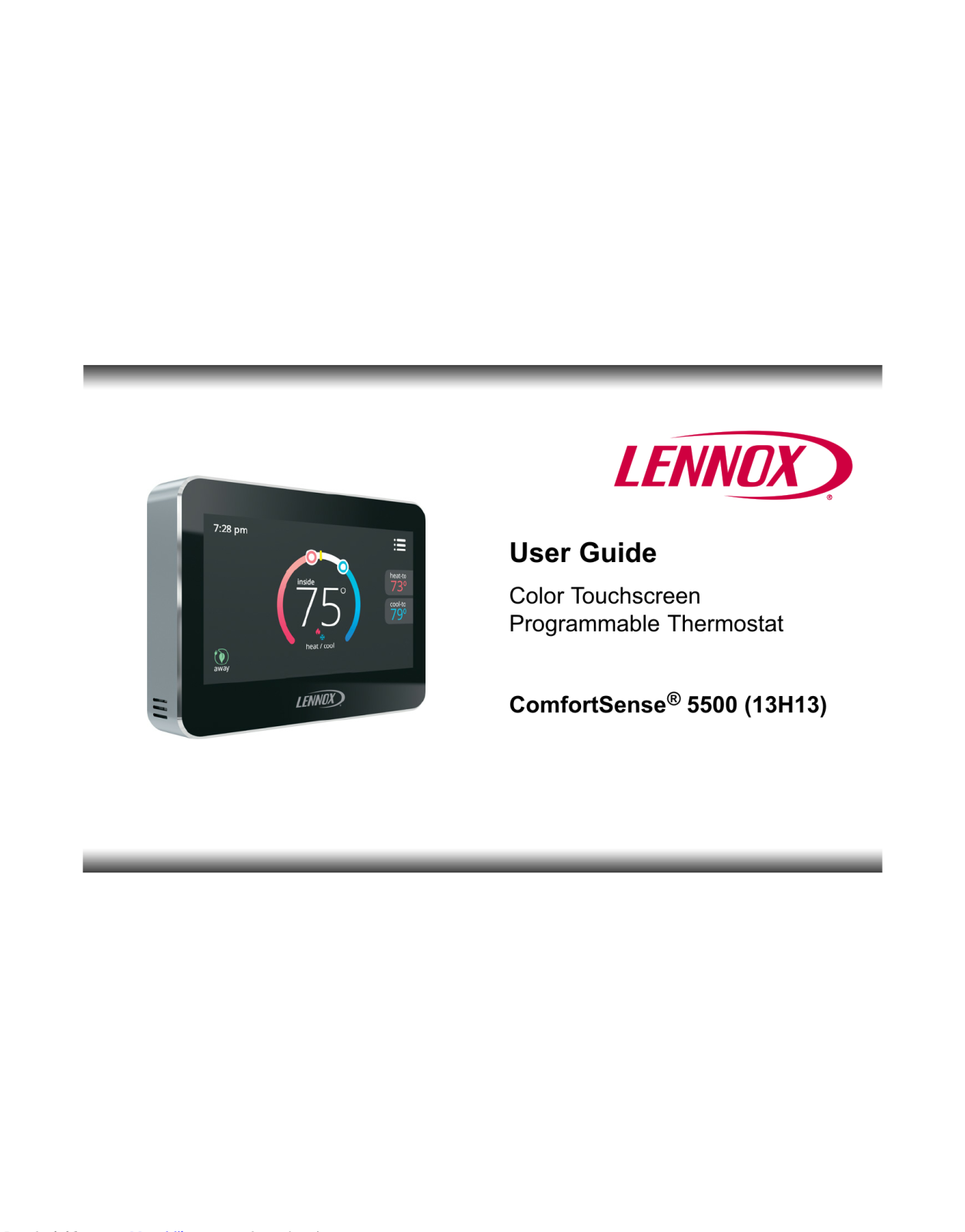 Lennox 13H13 User Manual