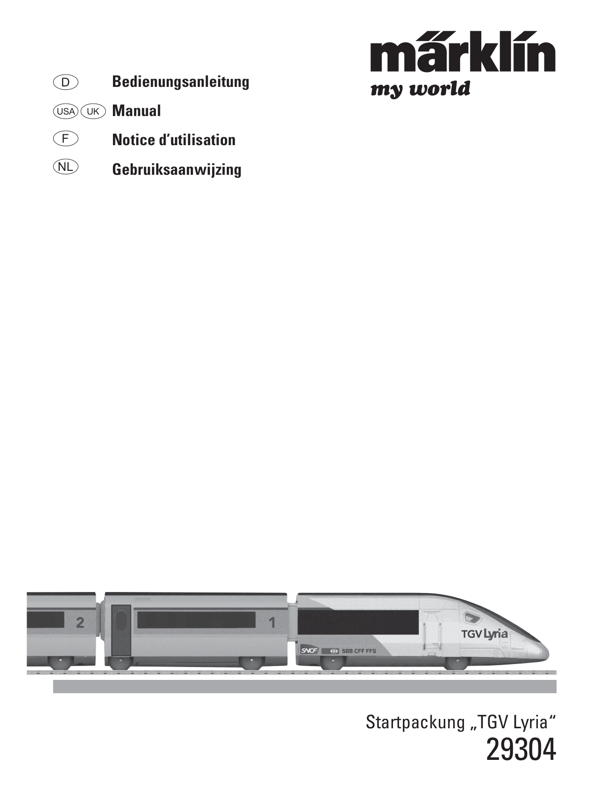 Märklin 29304 User guide