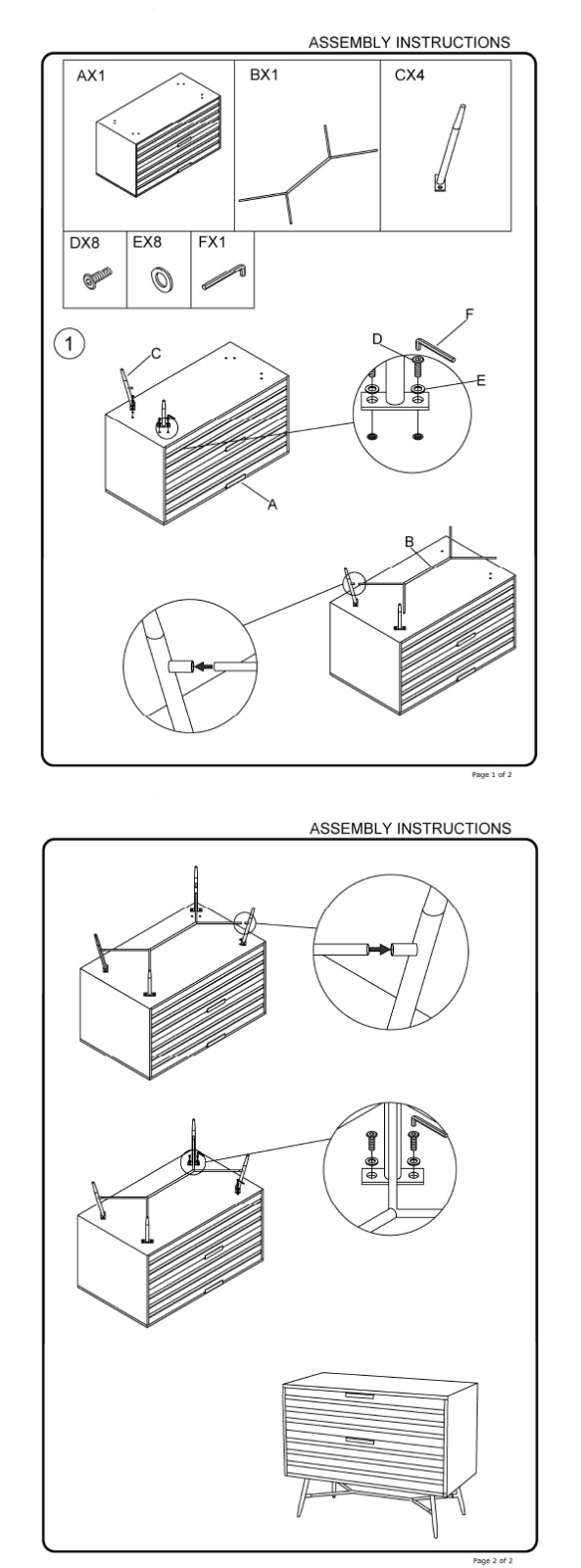 Foundstone W001623065 Assembly Instructions - ManualMachine.com