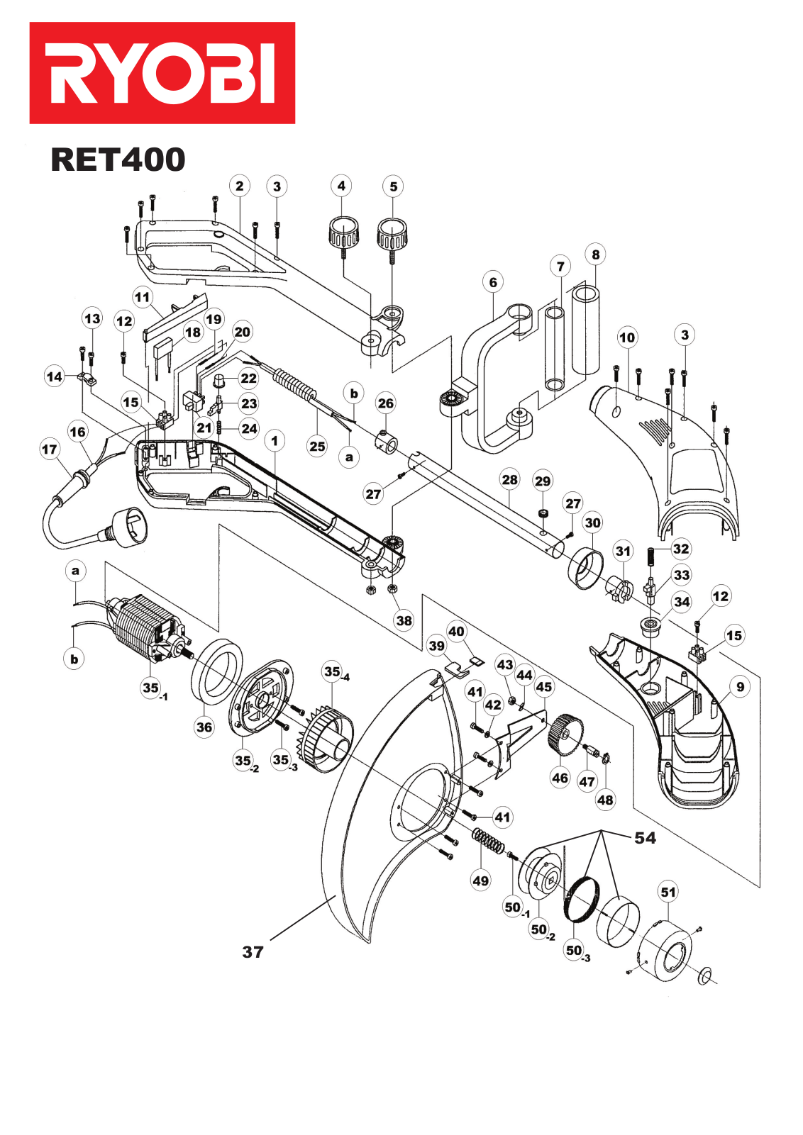 Ryobi RET400 User Manual