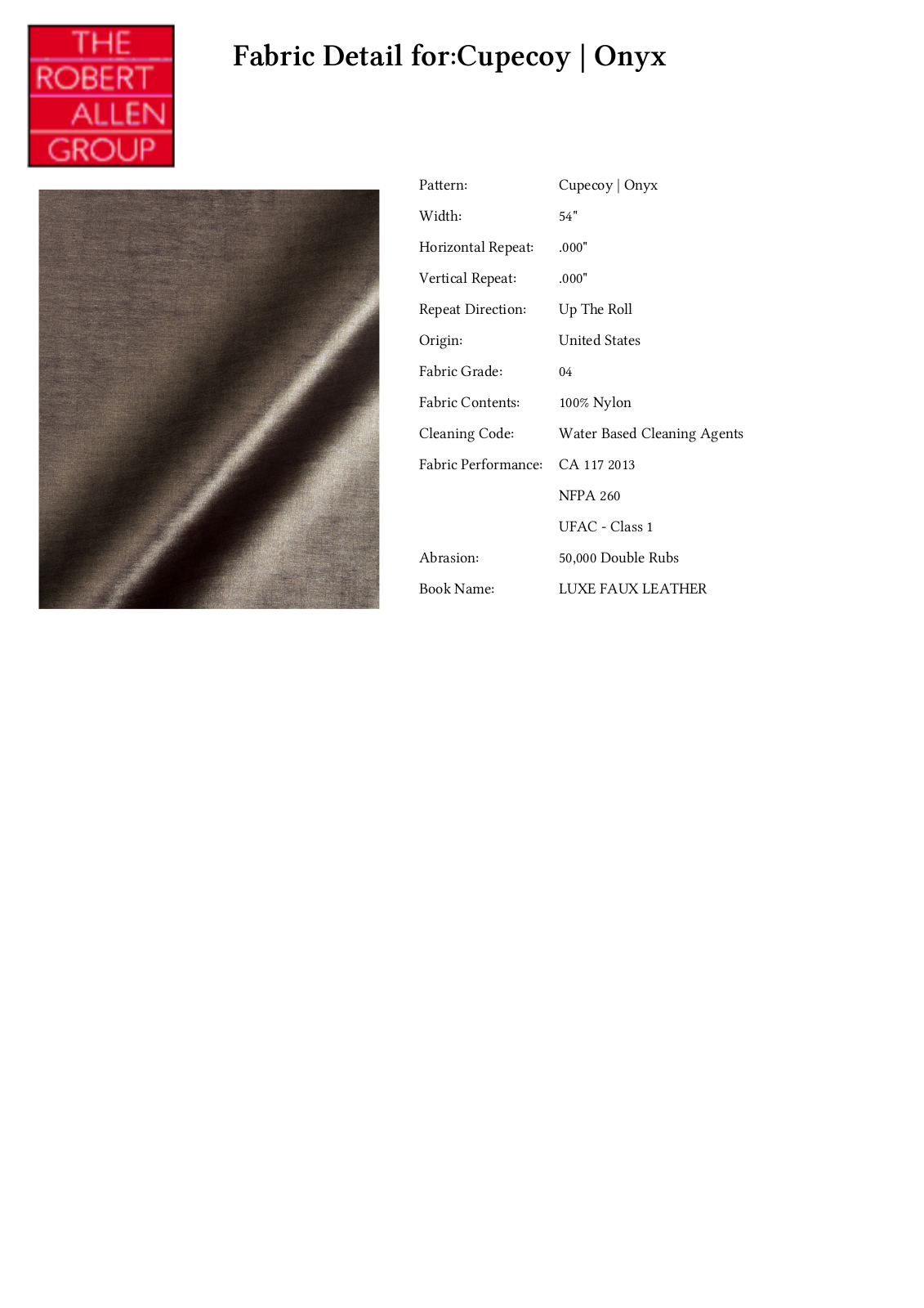 Robert Allen RALF1706 Specifications - ManualMachine.com
