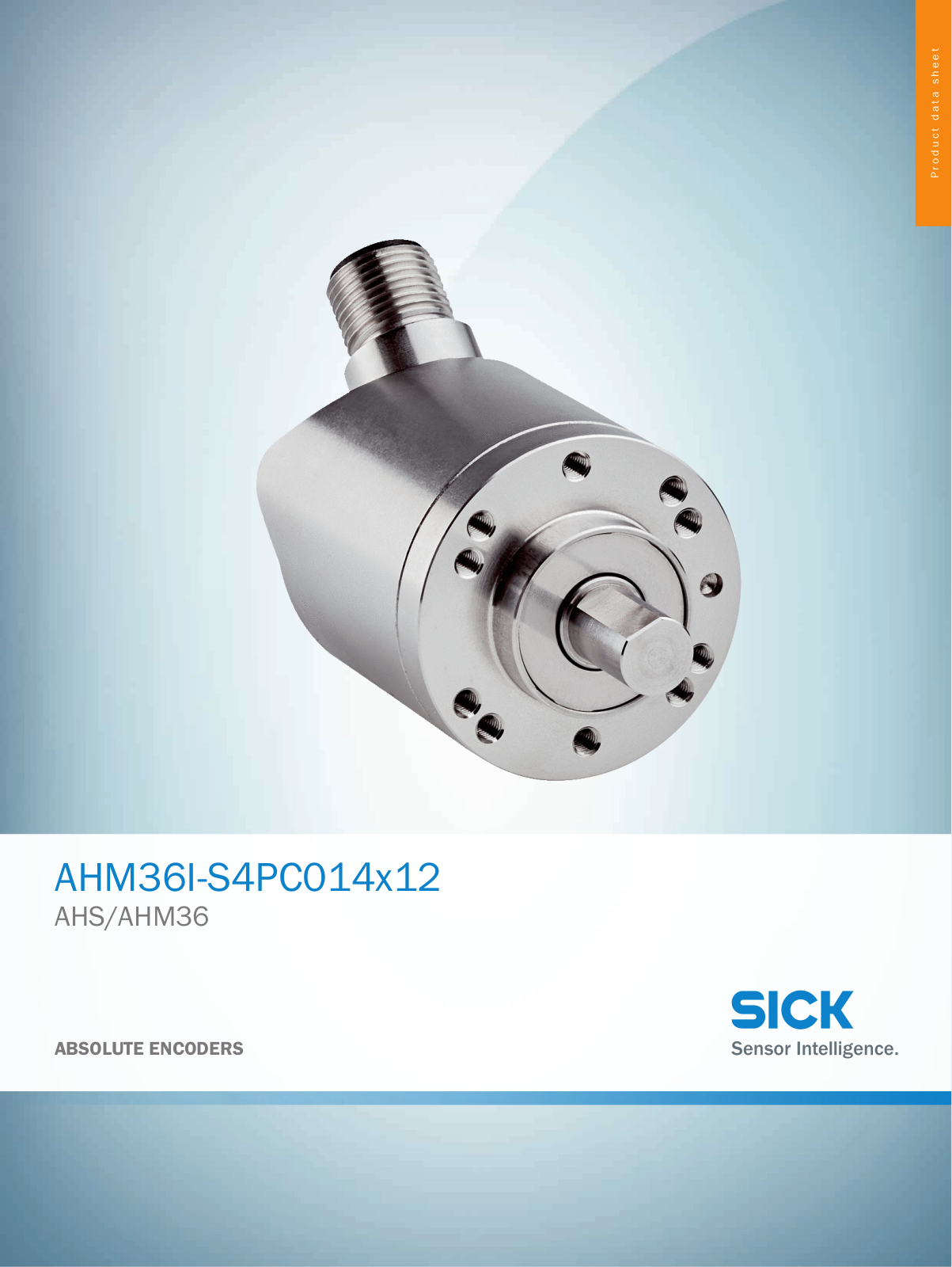 Sick AHM36I-S4PC014X12 Data Sheet