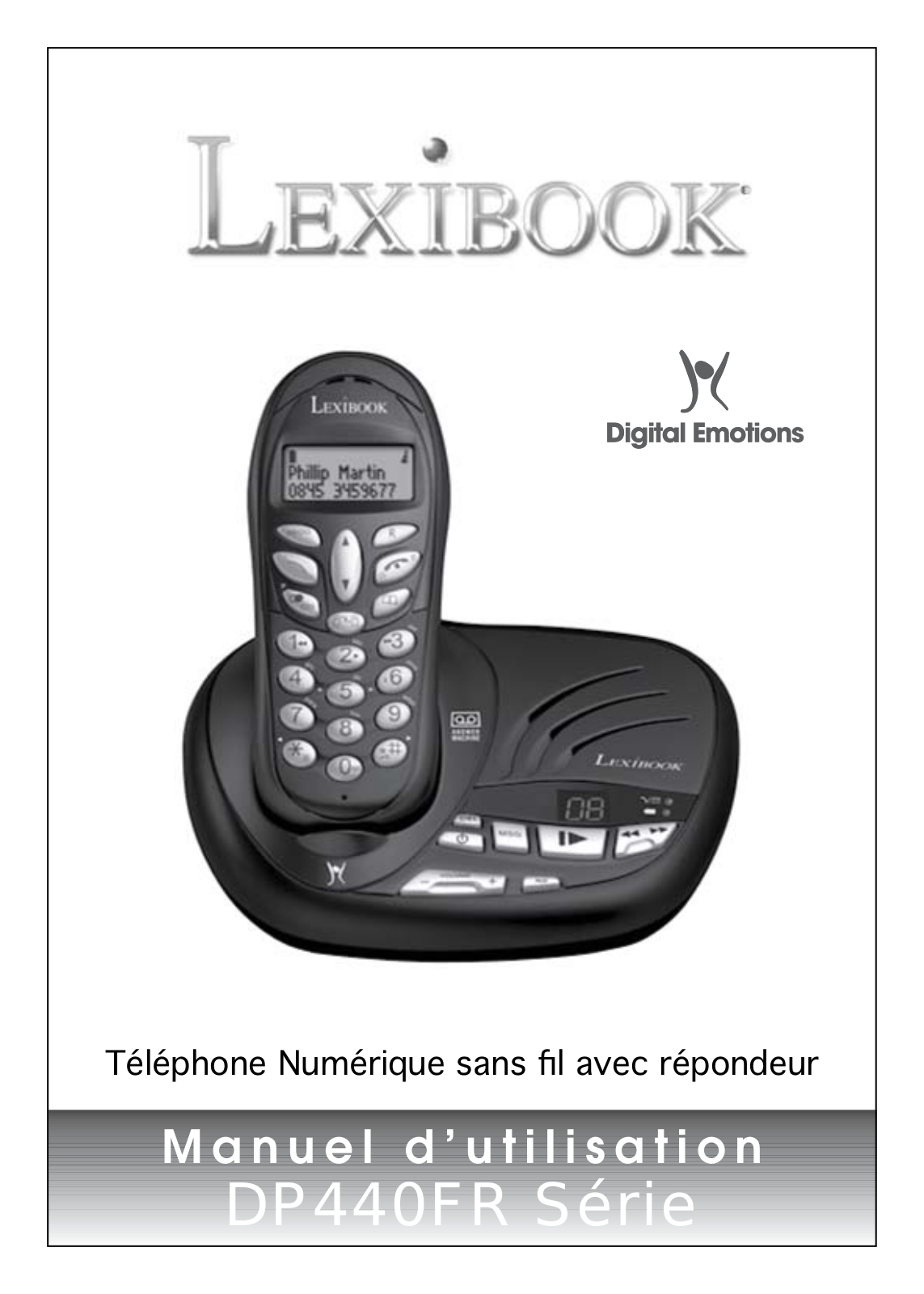 LEXIBOOK DP440F User Manual