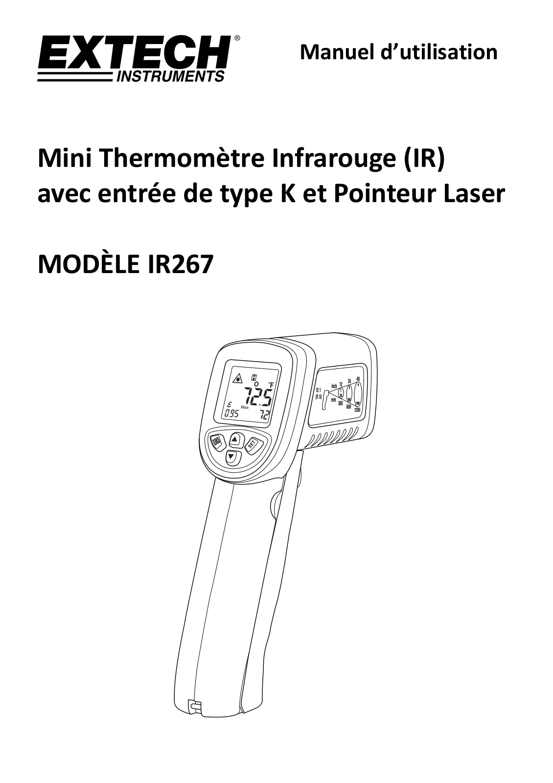 Extech IR267 User guide