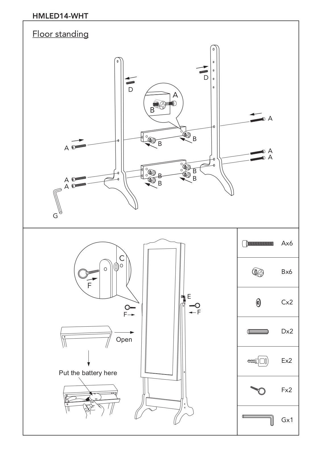 Mind Reader NDKM1369 Installation & Assembly - ManualMachine.com