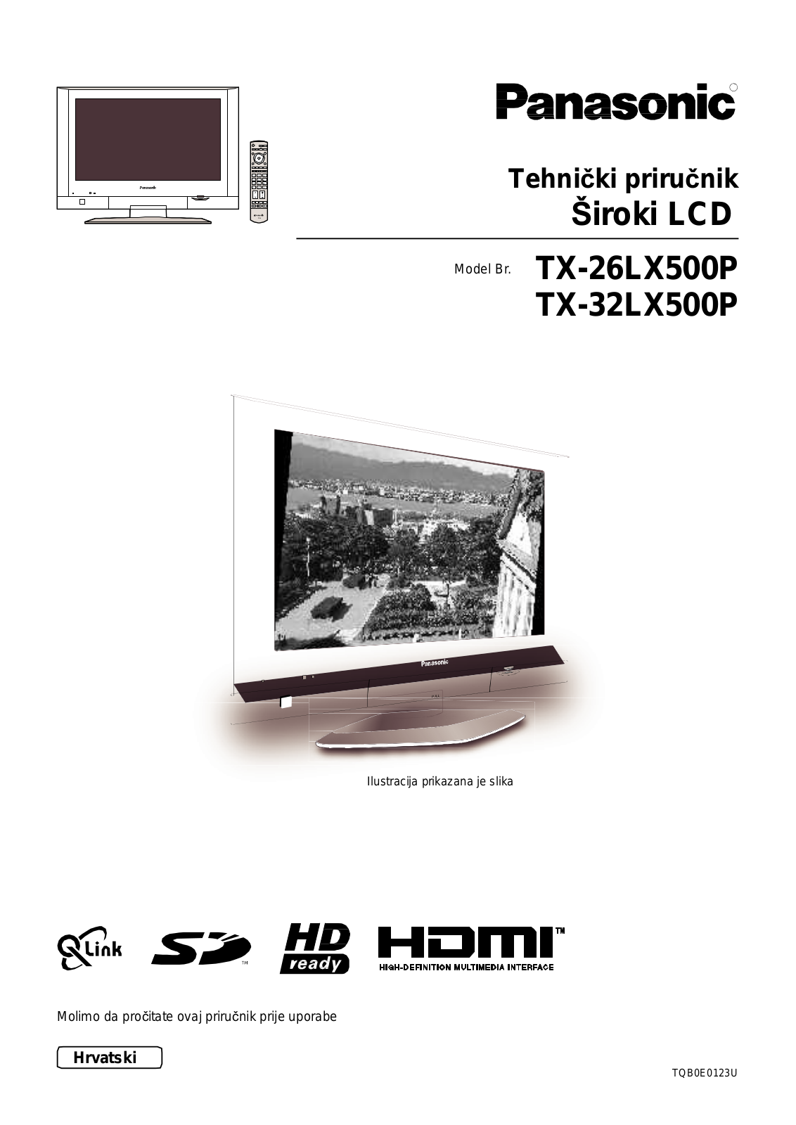 Panasonic TX-26LX500P, TX-32LX500P Tech Manual