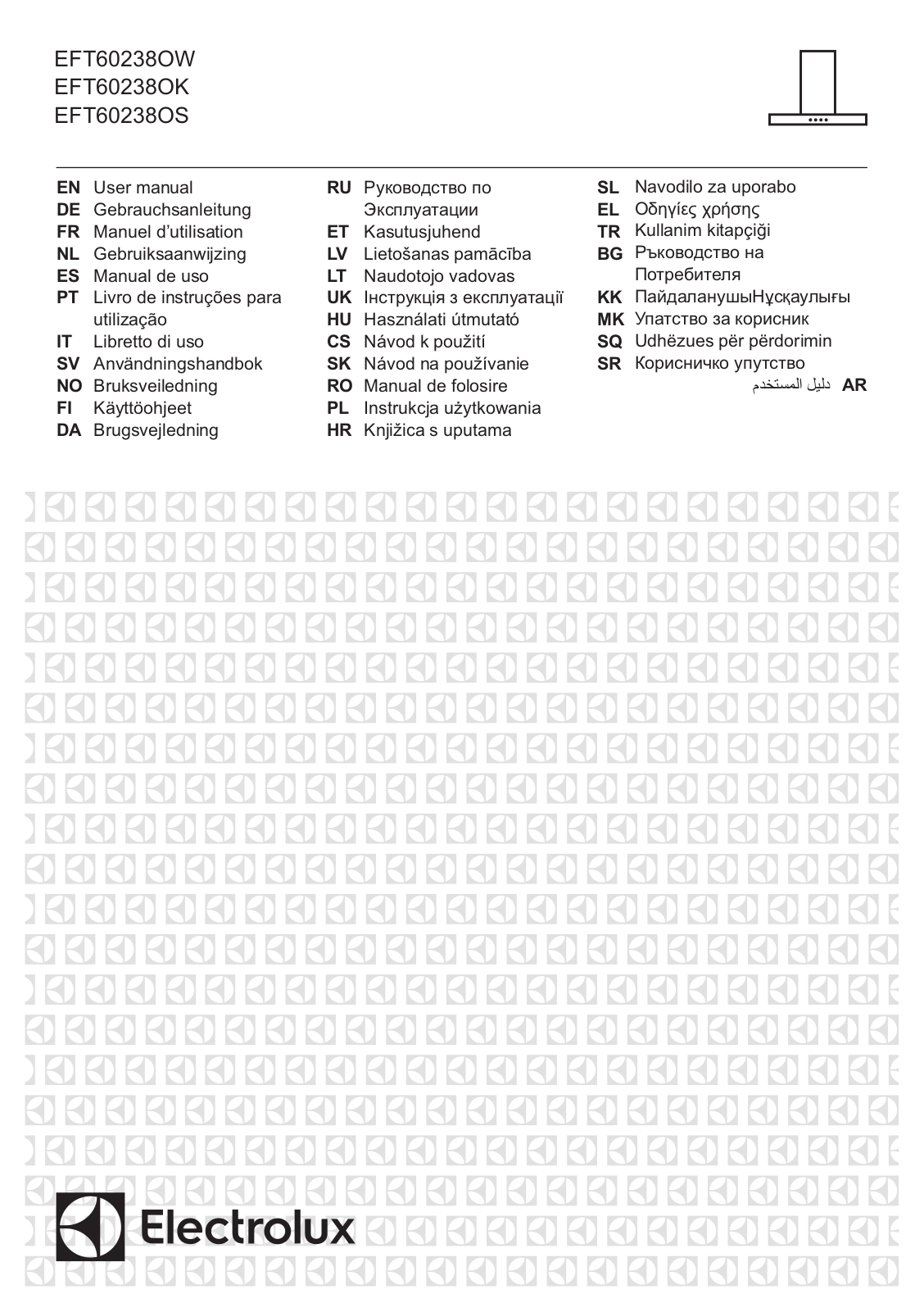 Electrolux EFT60238OK, EFT60238OS, EFT60238OW User Manual