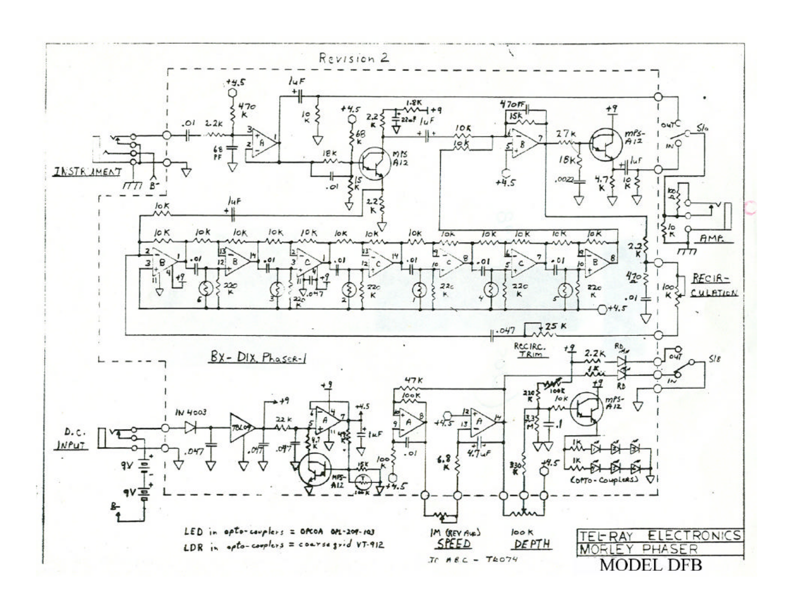 Morley Pedals DFBES User Manual