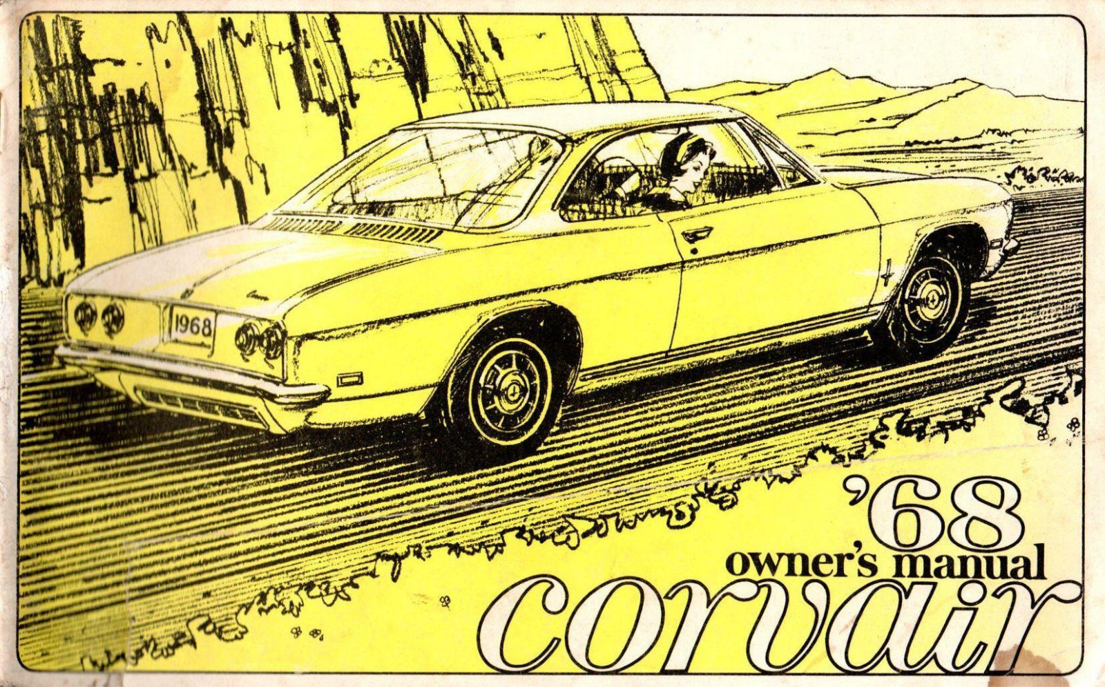 Chevrolet Corvair 1968 Operating Instructions