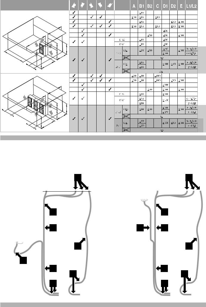 Daikin EDHQ011AA6V3, EDHQ014AA6V3, EDHQ016AA6V3, EDHQ011AA6W1, EDHQ014AA6W1 Installation manuals