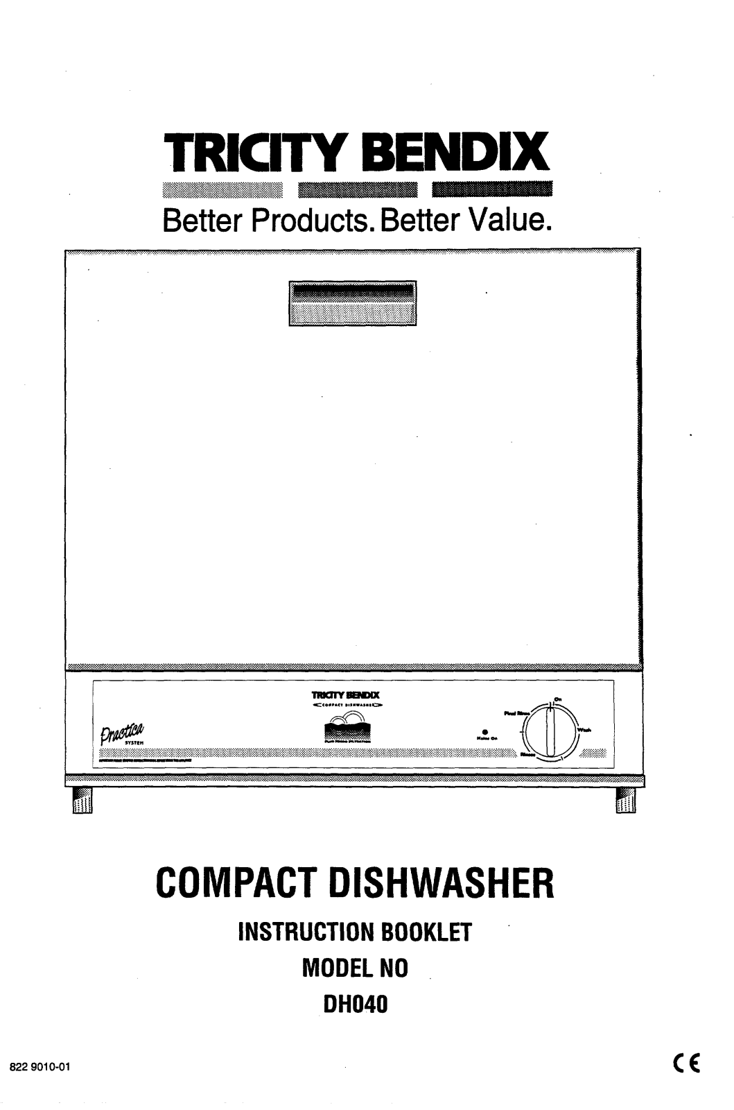 Tricity Bendix DH040 User Manual