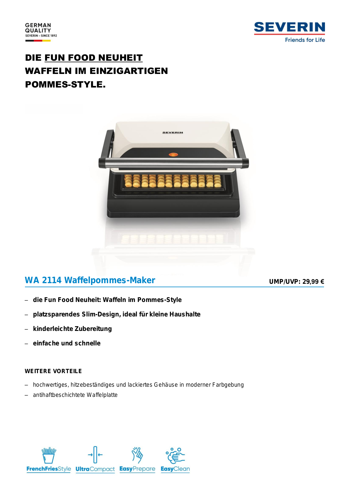 Severin WA 2114 User Manual