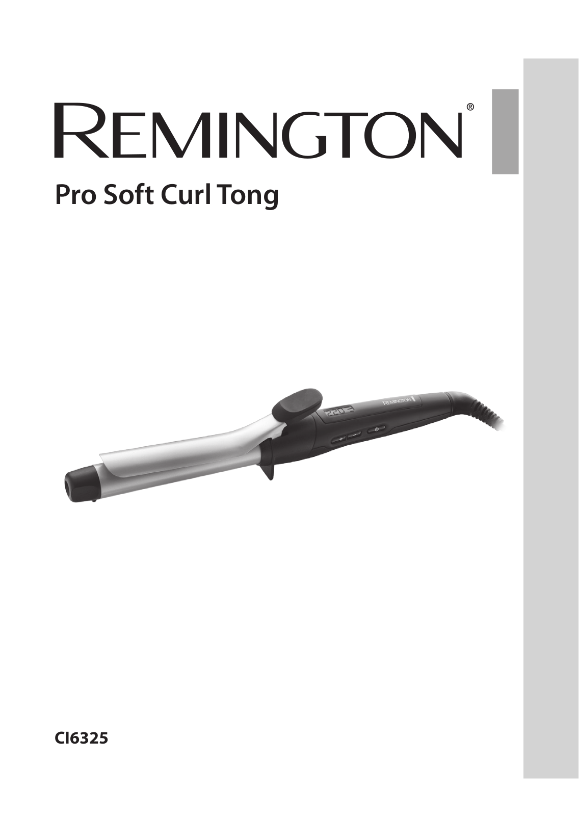 Remington Ci6325 User manual