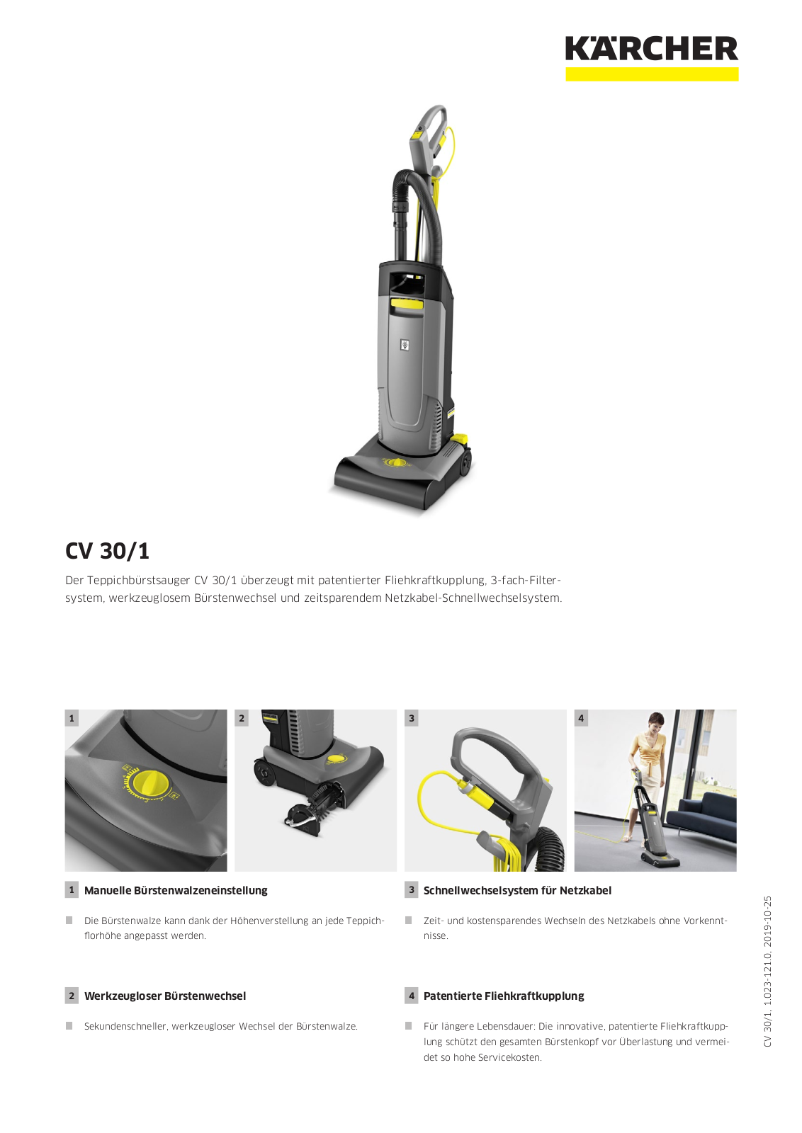 Kärcher CV30-1 User Manual