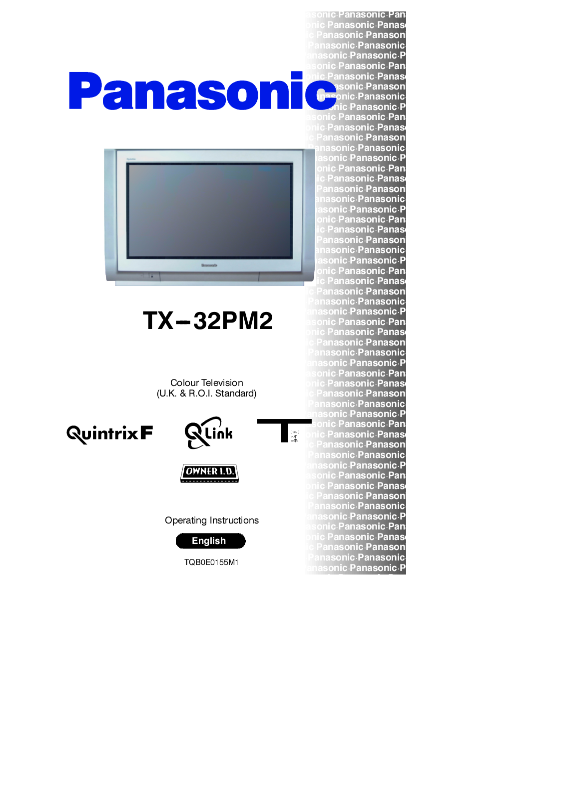 Panasonic TX-32PM2 User Manual