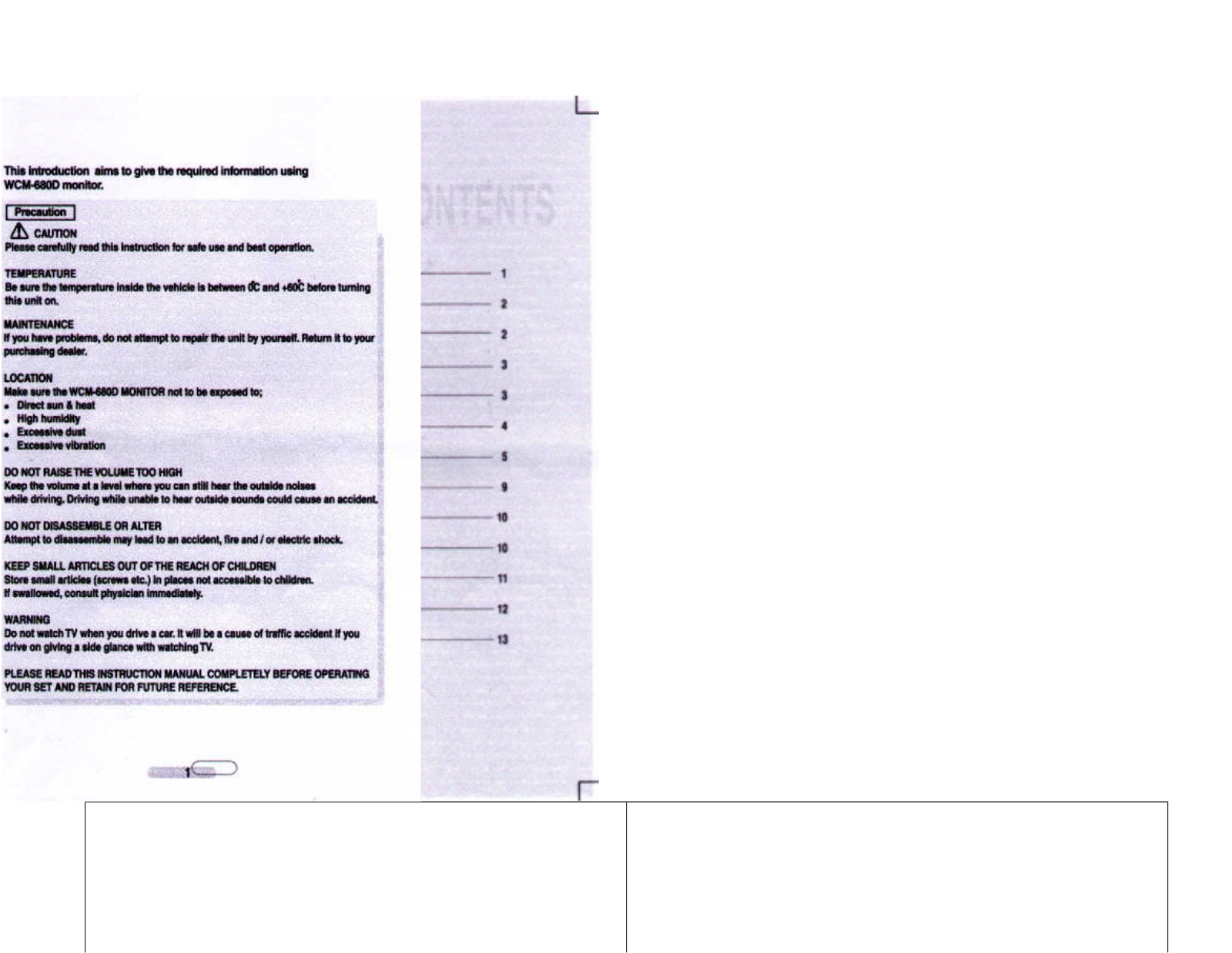 Wiltron WCR100U User Manual