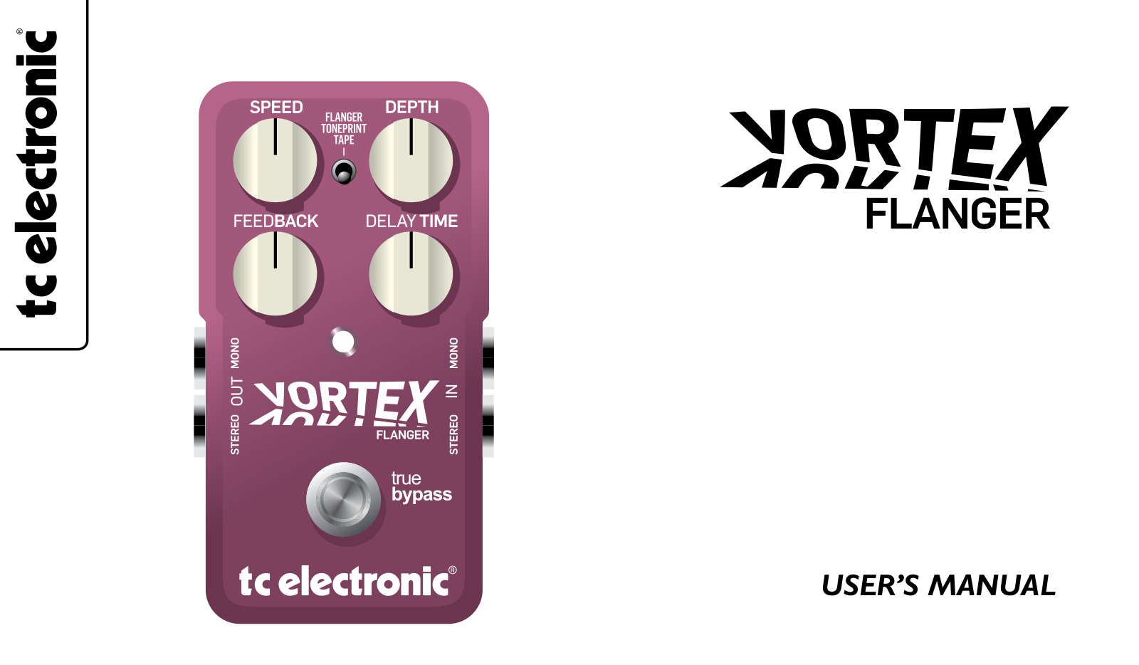 TC Electronic Vortex Flanger User Manual