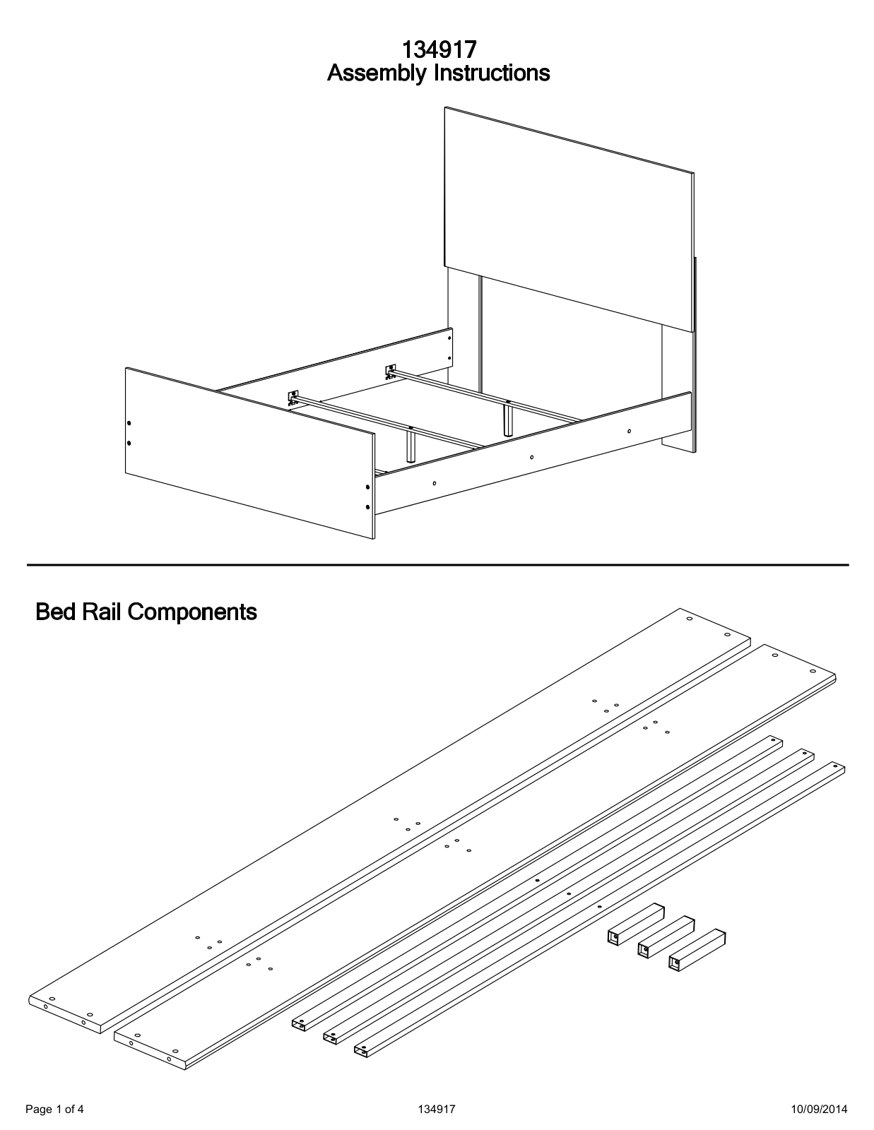 Ashley B325565897 Assembly Guide