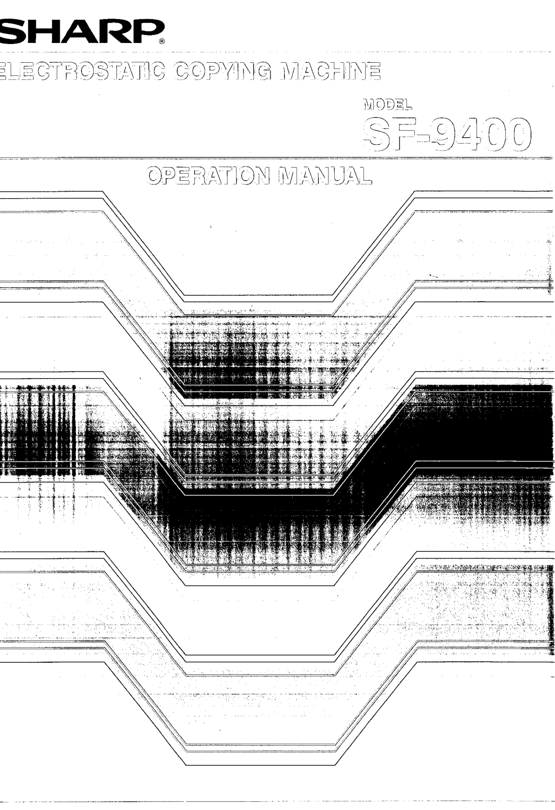 Sharp SF-9400 User Manual