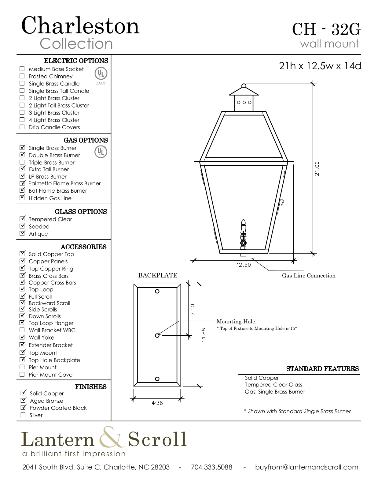 Lantern & Scroll LASC1073 Owner Manual - ManualMachine.com