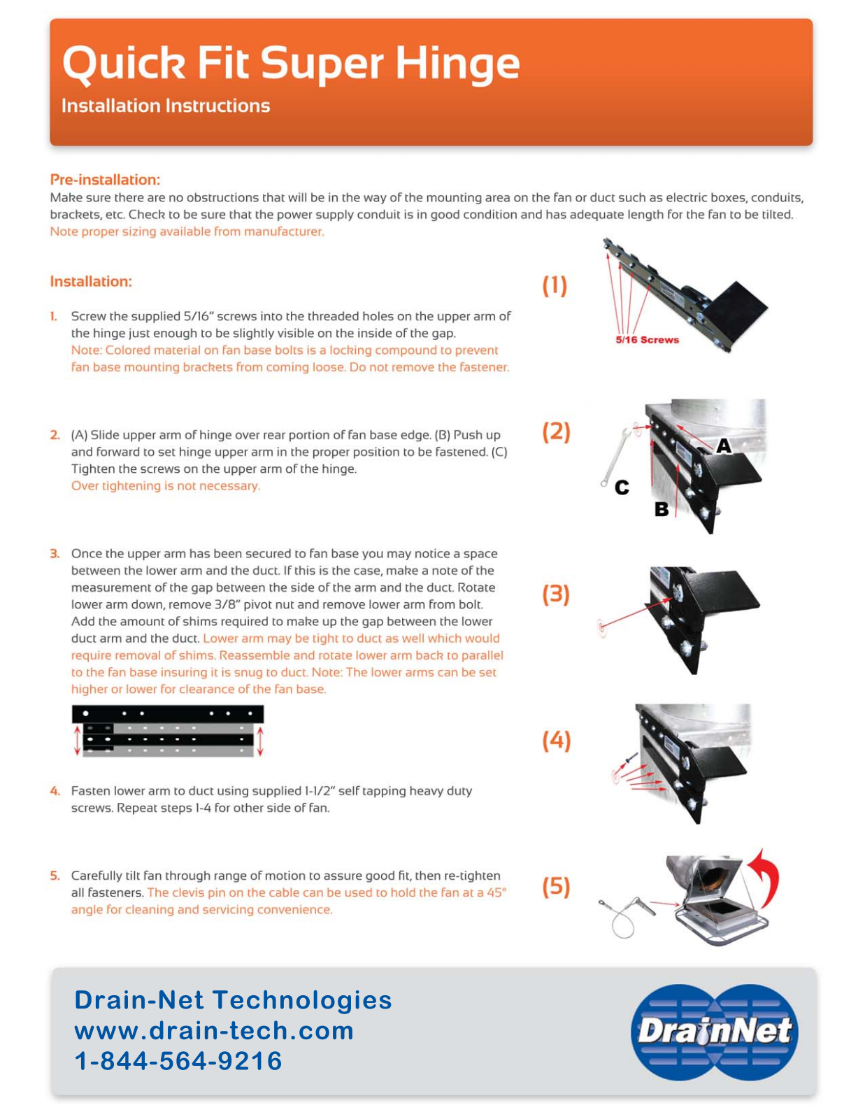 DRAIN-NET QF-10 Installation  Manual - ManualMachine.com
