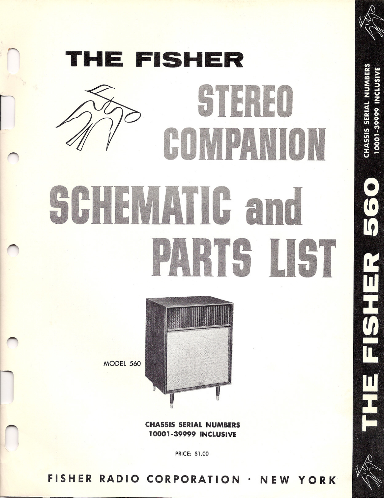 Fisher Stereo-Companion-560 Service Manual