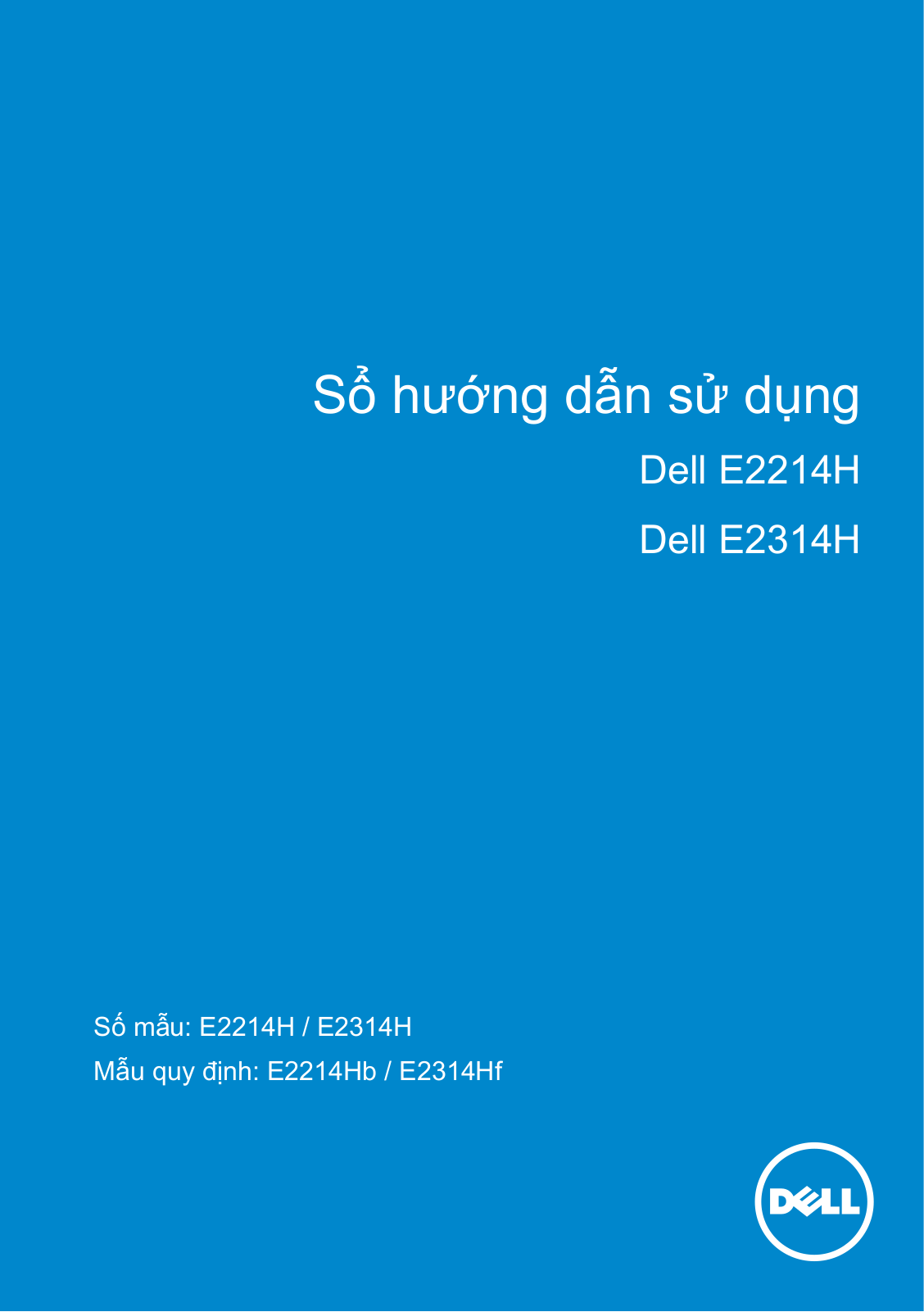 Dell E2214H User Manual