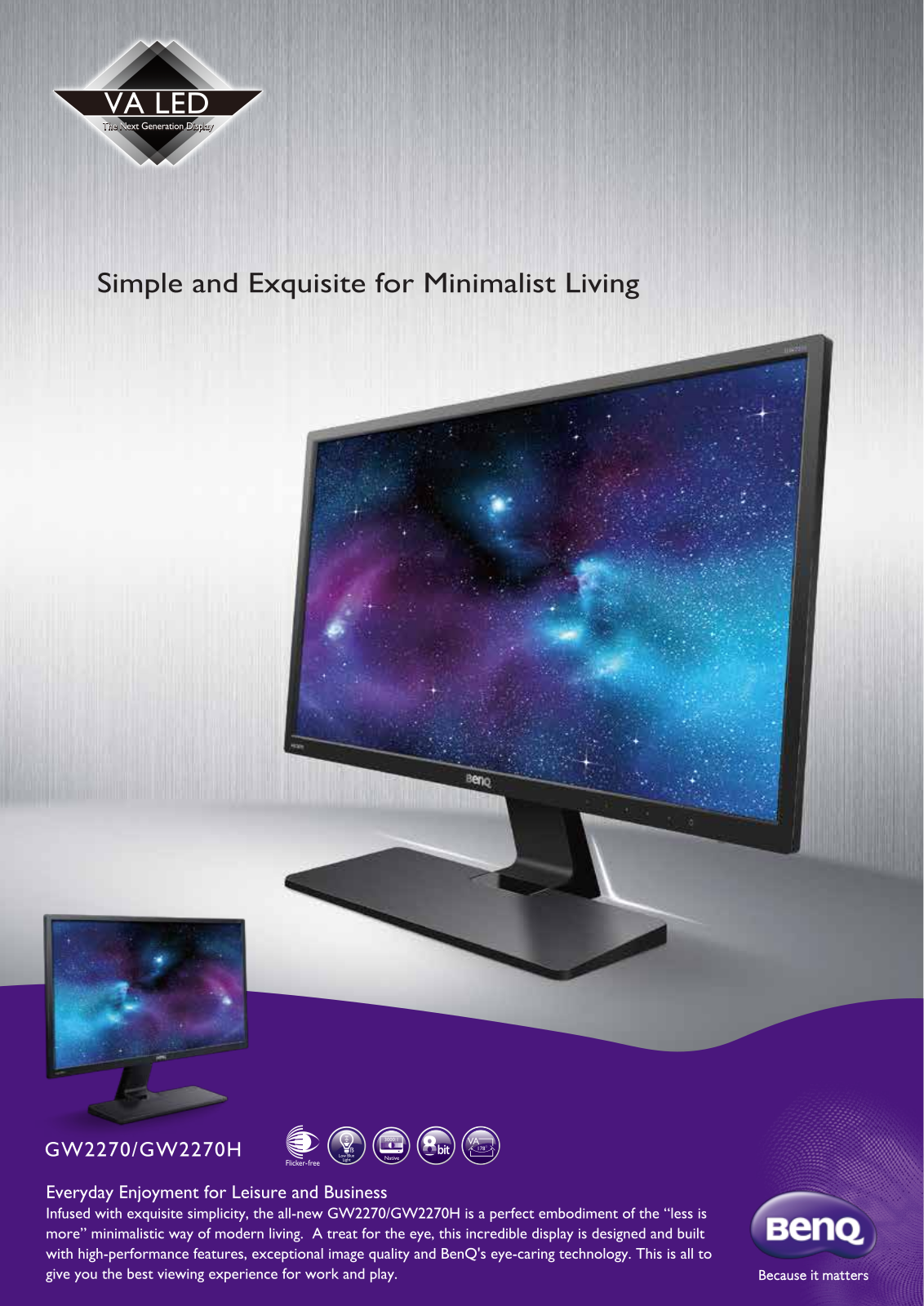 BenQ GW2270H User Manual