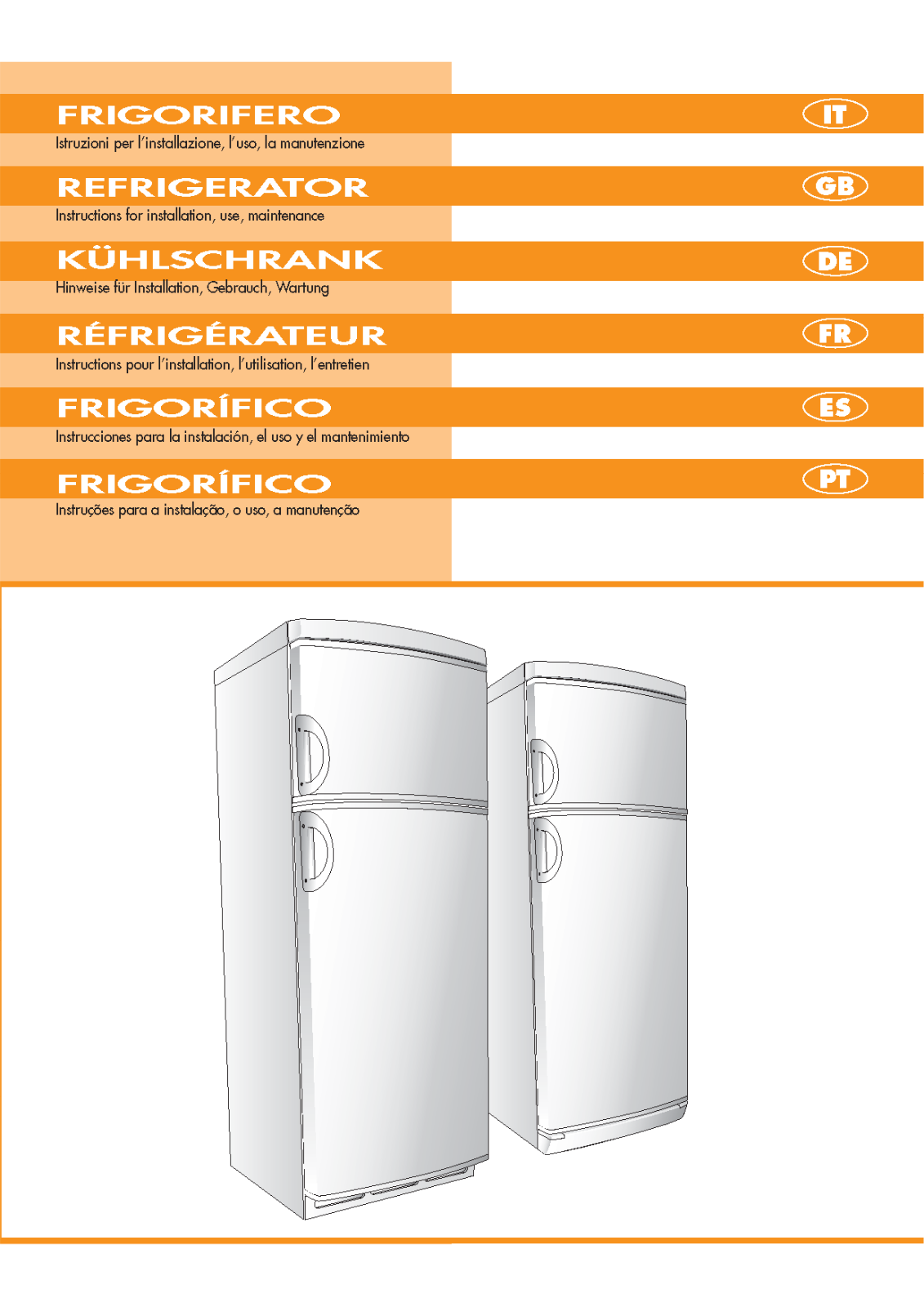 SMEG FR230AP, FR280AP User Manual