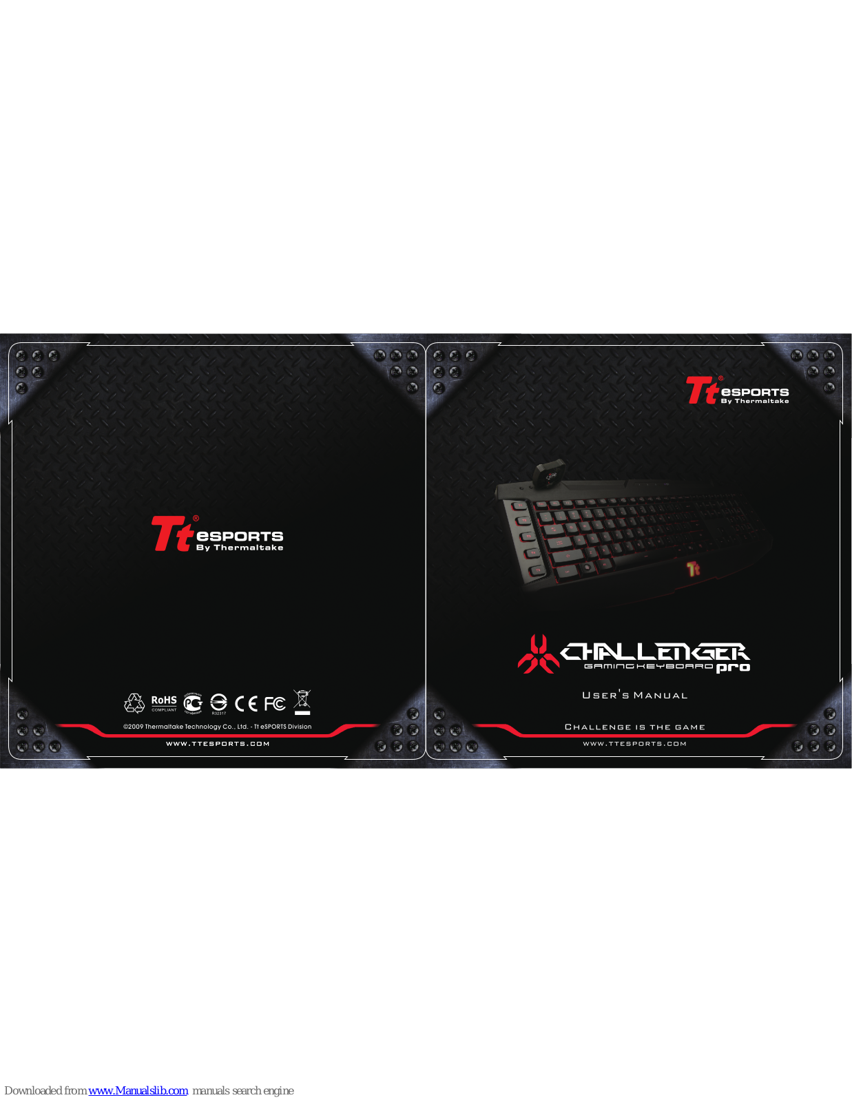 Ttesports Challenger Pro User Manual