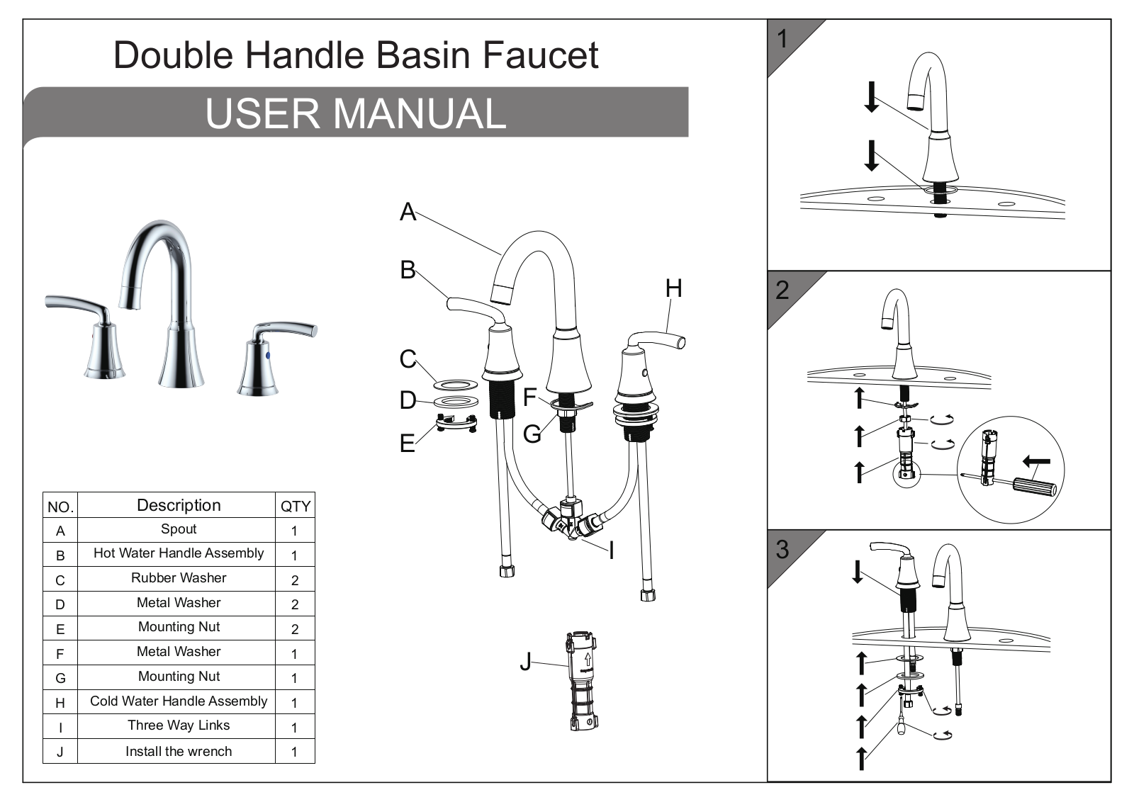 Clovis Goods ERVT1144 Installation & Assembly - ManualMachine.com