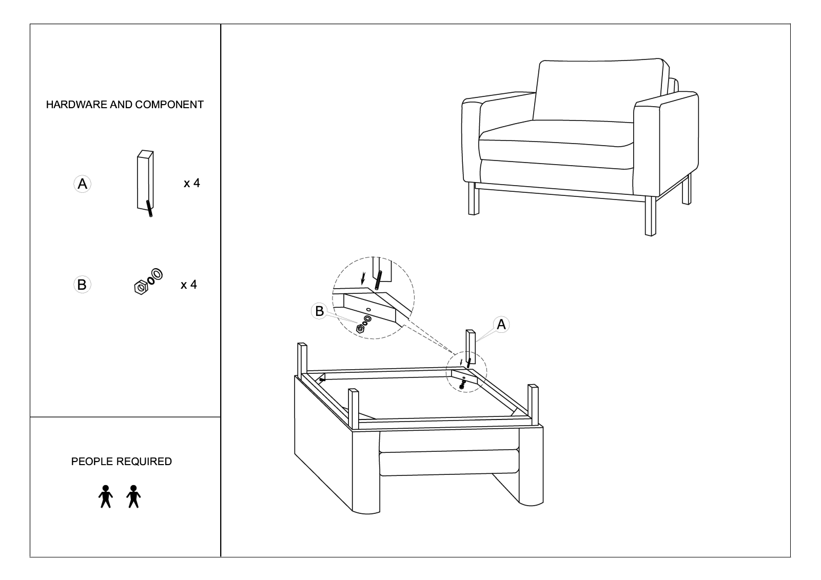 Joss & Main W004239673 Installation & Assembly - ManualMachine.com