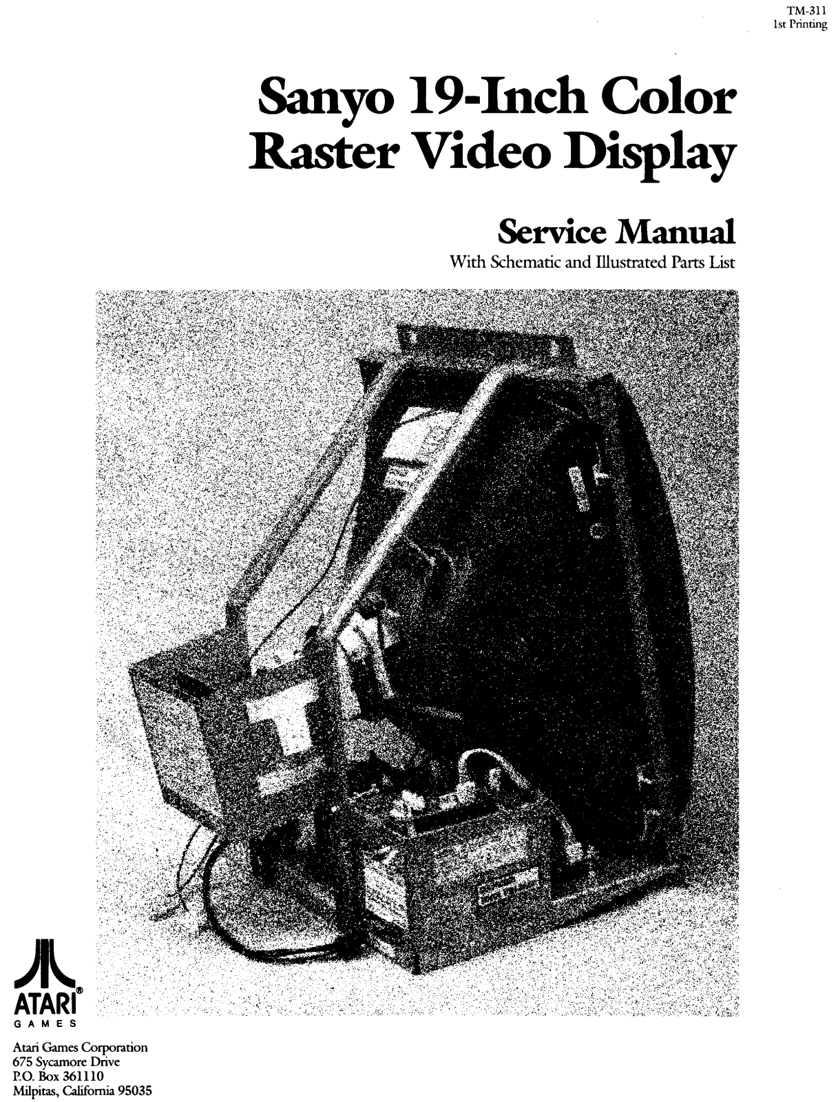 atari TM-311 User Guide