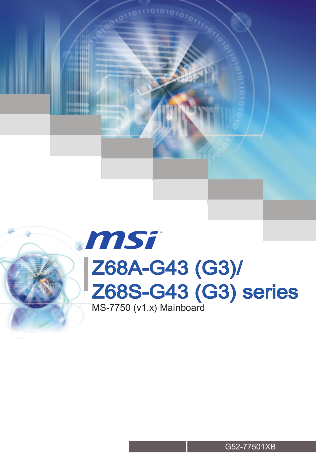 MSI Z68S-G43 User Manual