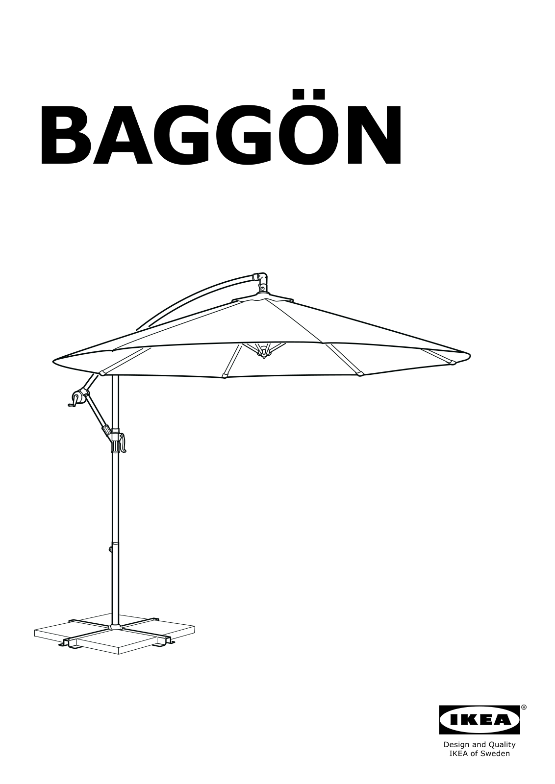 IKEA BAGGON User Manual