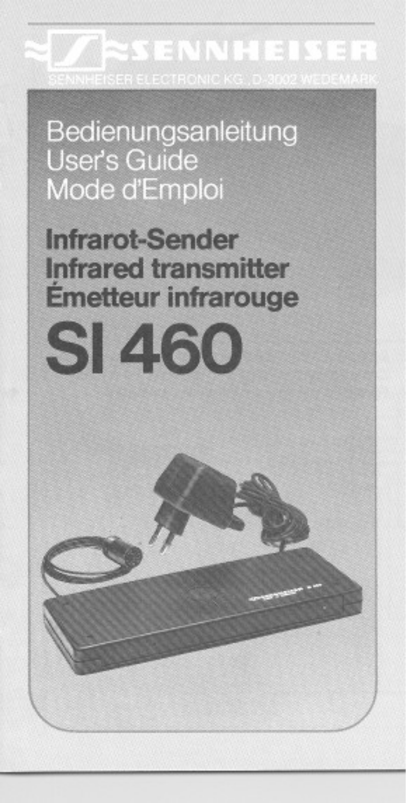 Sennheiser SI 460 User Manual