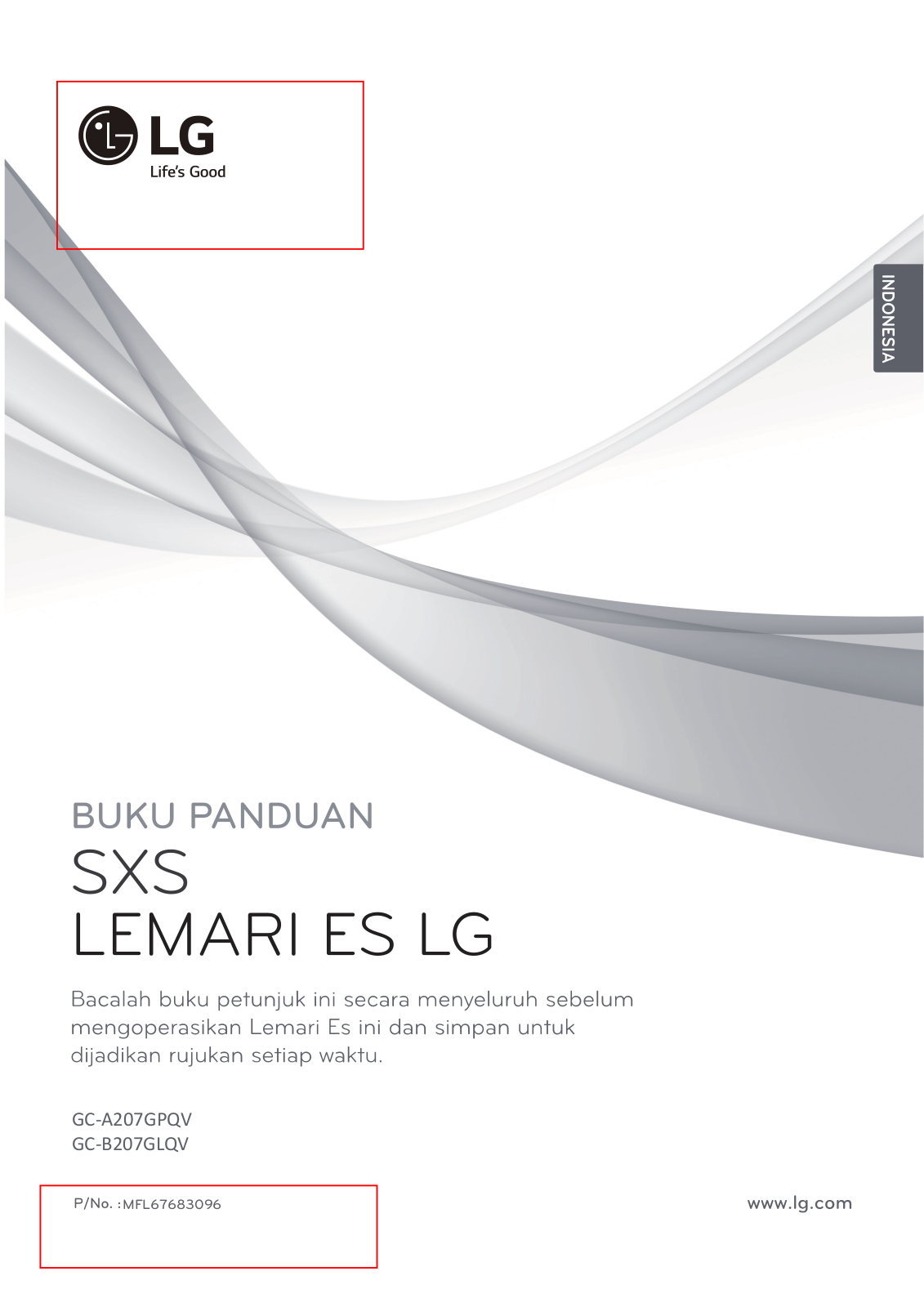 LG GC-A207GPQV Manual book