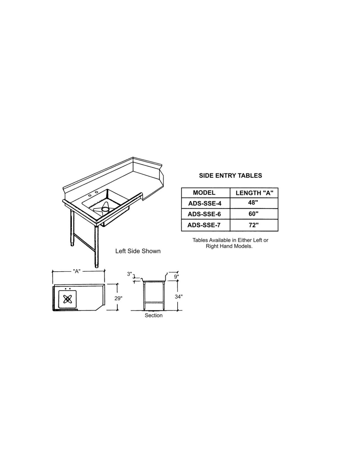 American Dish ADS-SSE-4 User Manual