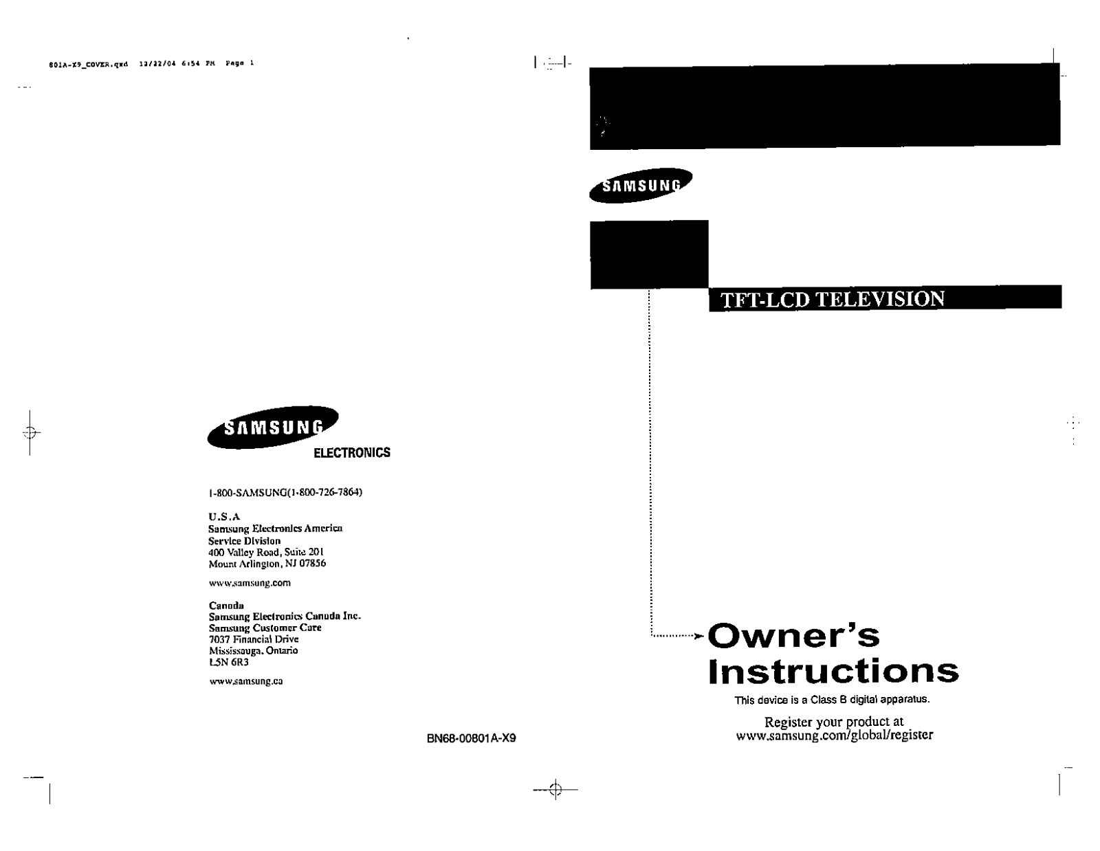 Samsung RE23UO Users Manual