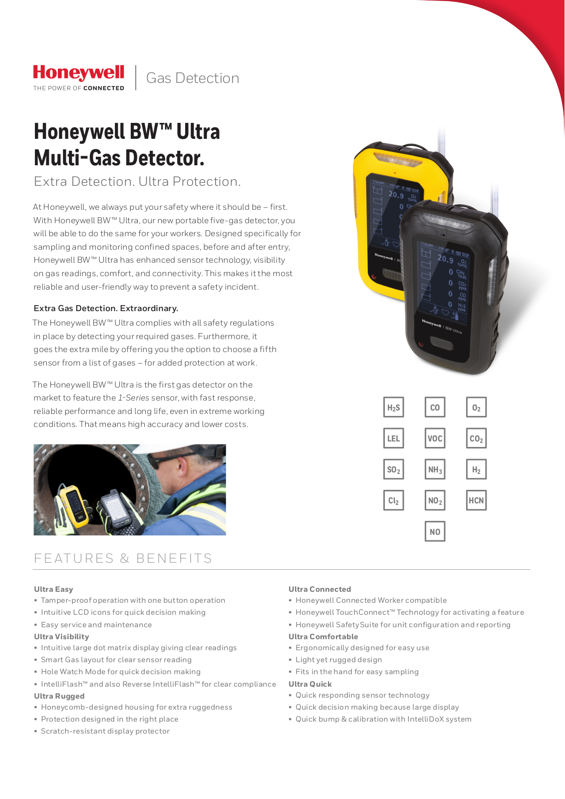 Honeywell BW Ultra Data sheet